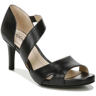 

Женские сандалии LifeStride Mega Black Heel шириной 9,5 (C, D, W) BHFO 4481, Black vinci