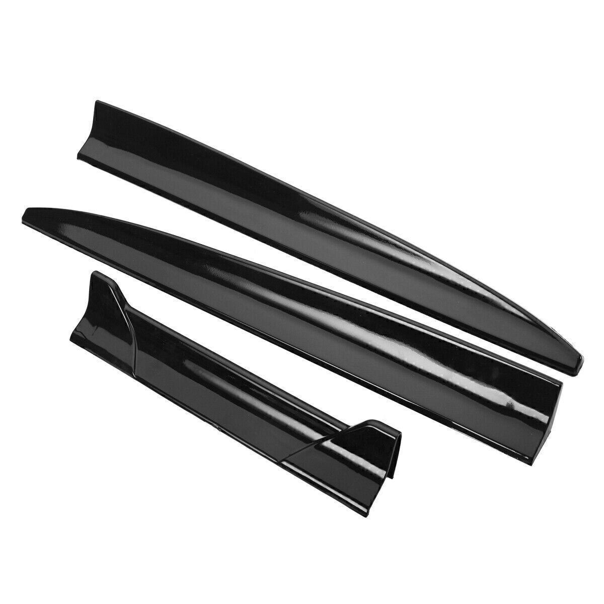 Glossy Black Car Rear Trunk Spoiler Lip Roof Tail Wing Car Sedan Universal USA