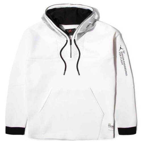 

AT9779-100] Мужская толстовка с капюшоном Air Jordan 23 Engineered 1/2 Zip - БЕЗ БИРОК И Грязный размер, Белый