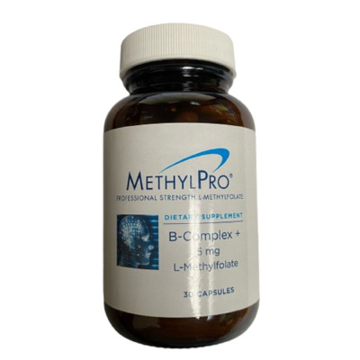 MethylPro B Complex + 5mg L-Methylfolate (30 Capsules)