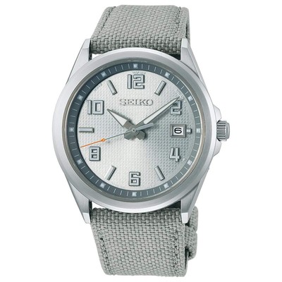 Pre-owned Seiko Selection Sbtm311 Solar Radio Men's Watch Gray Nylon Band Made In Japan