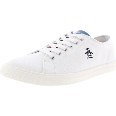 

Мужские кроссовки Penguin By Munsingwear Petey White BHFO 7366, White canvas