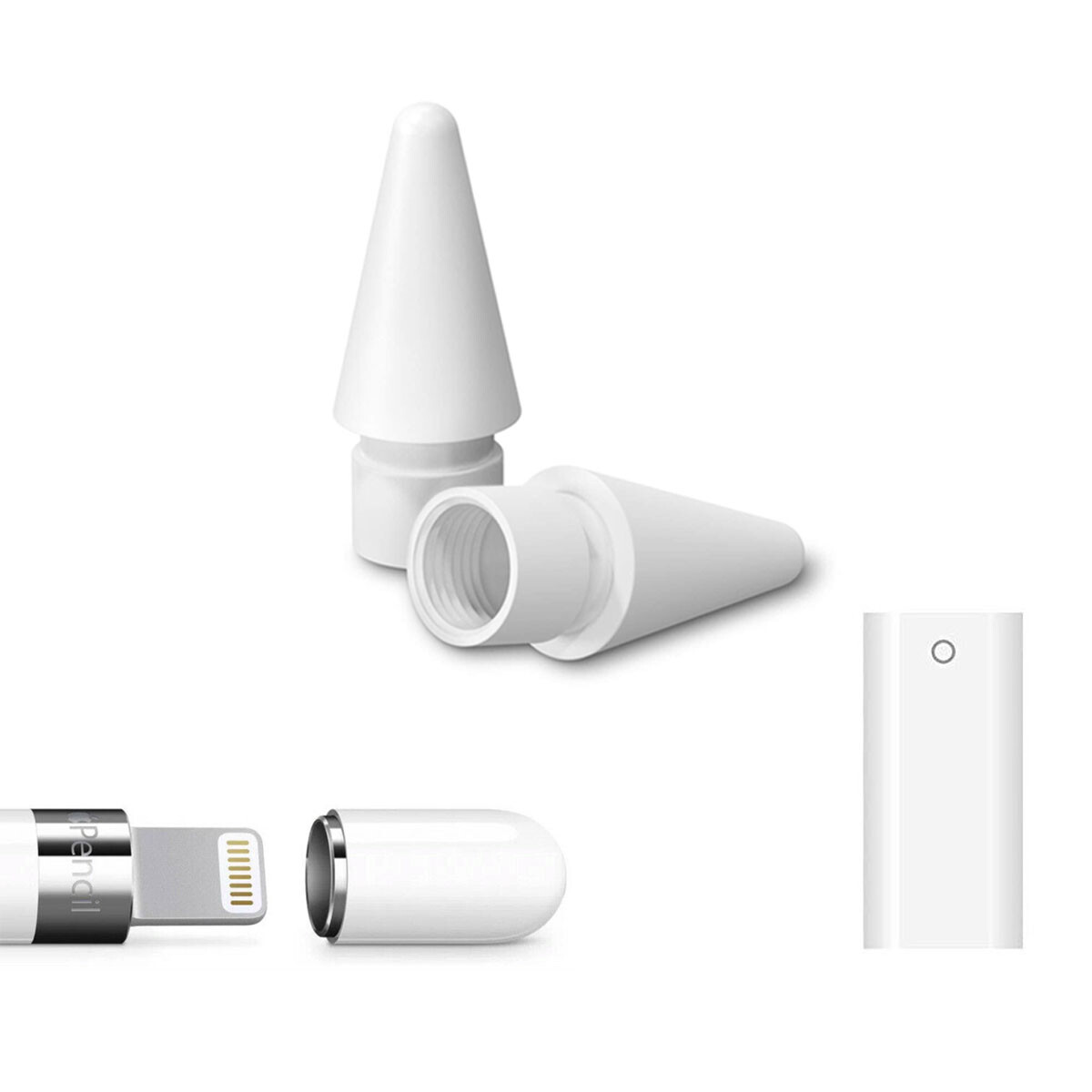 Cap Pencil Tip Cover Cable Tether Set For Apple Ipad Pro Acc