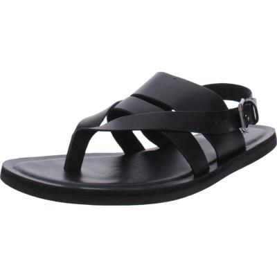 Kenneth Cole New York Мужские идеальные кожаные сандалии-слипоны без застежки BHFO 3112
