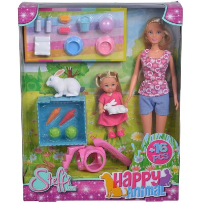 Muñeca Steffi Love Happy animal 29 cms de Simba Toys. Nuevo precintado