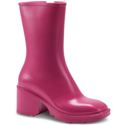 INC Женские непромокаемые ботинки Everett Pink из искусственной кожи 6 средних размеров (B, M) BHFO 3186