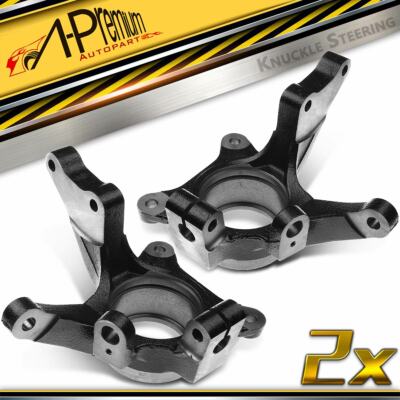 2x Front Left & Right Steering Knuckles for Hyundai Santa Fe 2001 2002 2003 2004
