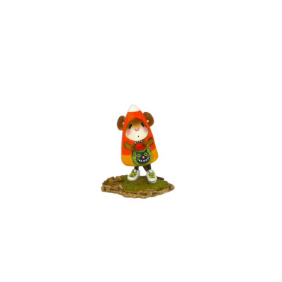Wee Forest Folk MINI THE CANDY CORN COSTUME, WFF# M-454m, Tiny remake only 1/2''
