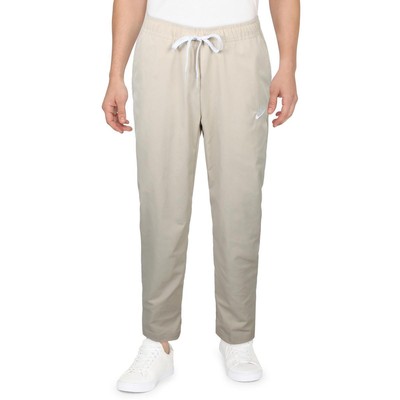 Мужские брюки Nike из твиловой ткани бежевого цвета M BHFO 4209
