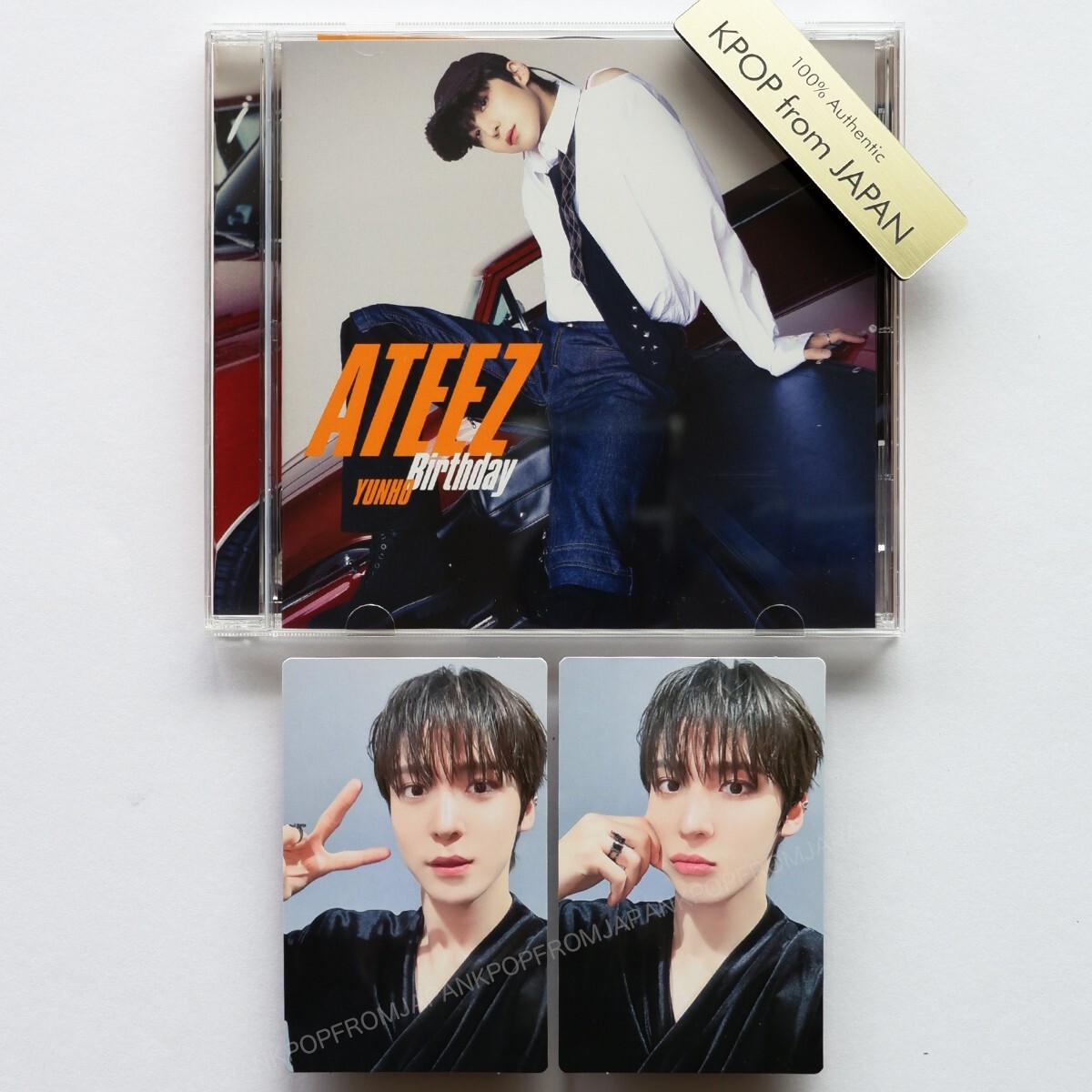 ATEEZ Birthday メンバーソロ 盤 封入トレカ 16種コンプ ✖︎2A ATEEZ JAPAN 4TH SINGLE「Birthday」2024年10月2日（水