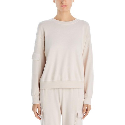 Женская бежевая уютная толстовка Monrow Womens Loungewear Juniors M BHFO 0018