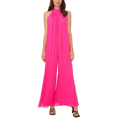 

Женский розовый плиссированный комбинезон без рукавов Vince Camuto  BHFO 0160, Pomegranate pink