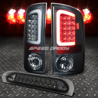 ХРОМИРОВАННЫЙ КОРПУС, ТОНИРОВАННЫЙ СВЕТОДИОДНЫЙ ЗАДНИЙ СТОП-СИГНАЛ + 3-Й ГРУЗОВОЙ ФОНАРЬ ДЛЯ 07-09 RAM