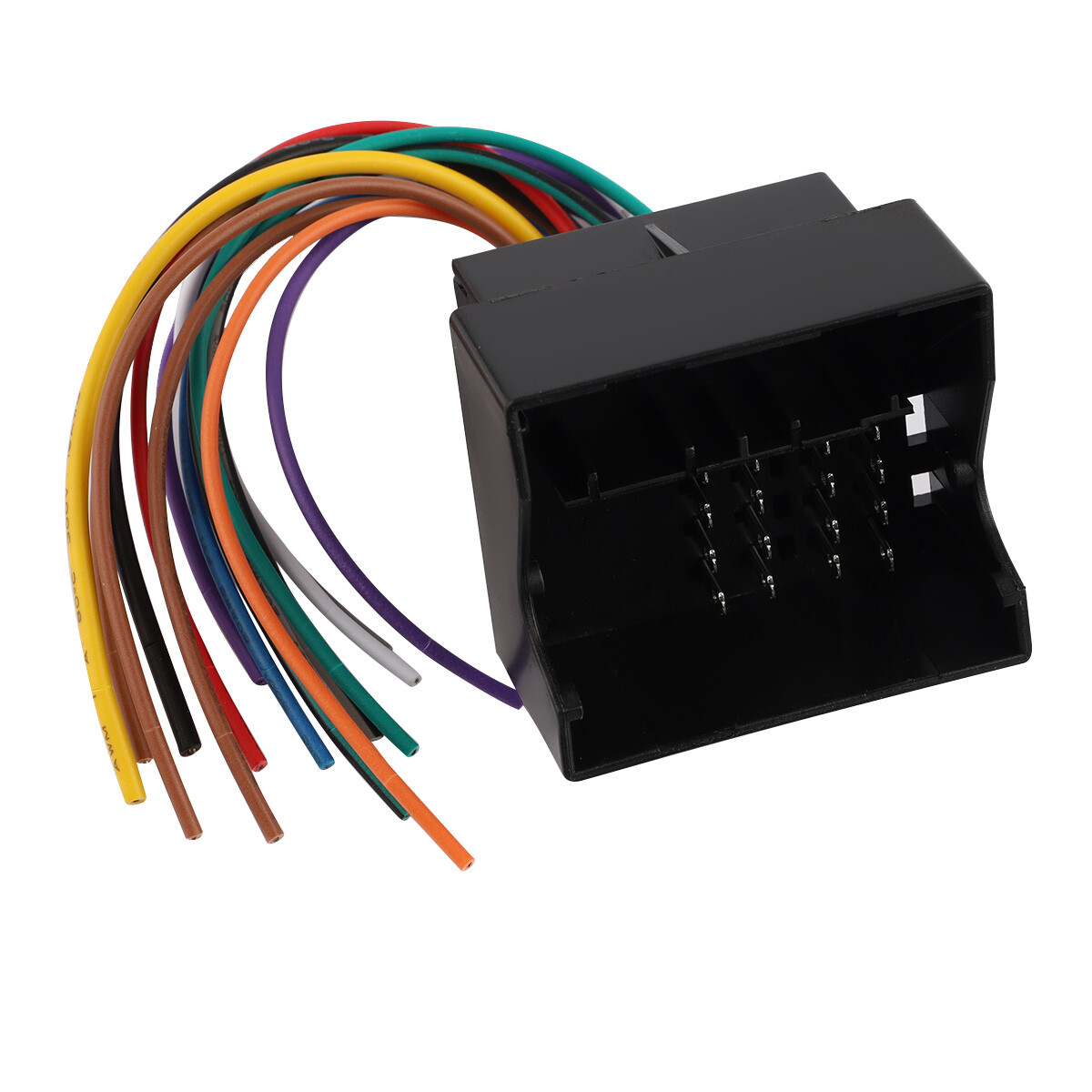 Aftermarket Car CD Radio Wire Harness+ Plug Antenna Adaptor Connector For BMW VW