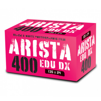 Arista Freestyle EDU DX 400 35-миллиметровая черно-белая негативная рулонная пленка, 24 экспозиции