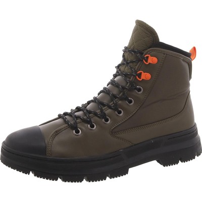 Мужские зеленые зимние ботинки Steve Madden 11 Medium (D) BHFO 3806