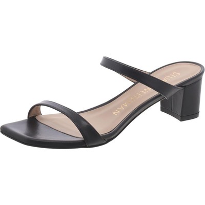 Женские черные босоножки-горки Stuart Weitzman, размер 6,5, средний (B, M), BHFO 6962