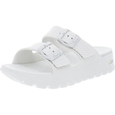 

Женские сандалии на танкетке Skechers Arch Fit Footsteps-HiNess 8 Medium (B,M) 0201, Белый
