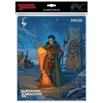 Фолиант класса Друидов с наклейками для Dungeons & Dragons