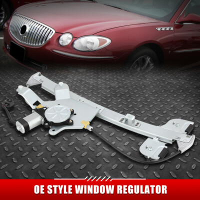 ДЛЯ 00-05 BUICK LESABRE ПЕРЕДНИЙ ЛЕВЫЙ СТЕКЛОПОДЪЕМНИК СО СТОРОНЫ ВОДИТЕЛЯ С ЭЛЕКТРОПРИВОДОМ