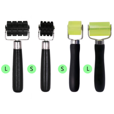 4PCS Car Sound Deadening Roller Installation Tool Auto Noise Proof Rolling Wheel