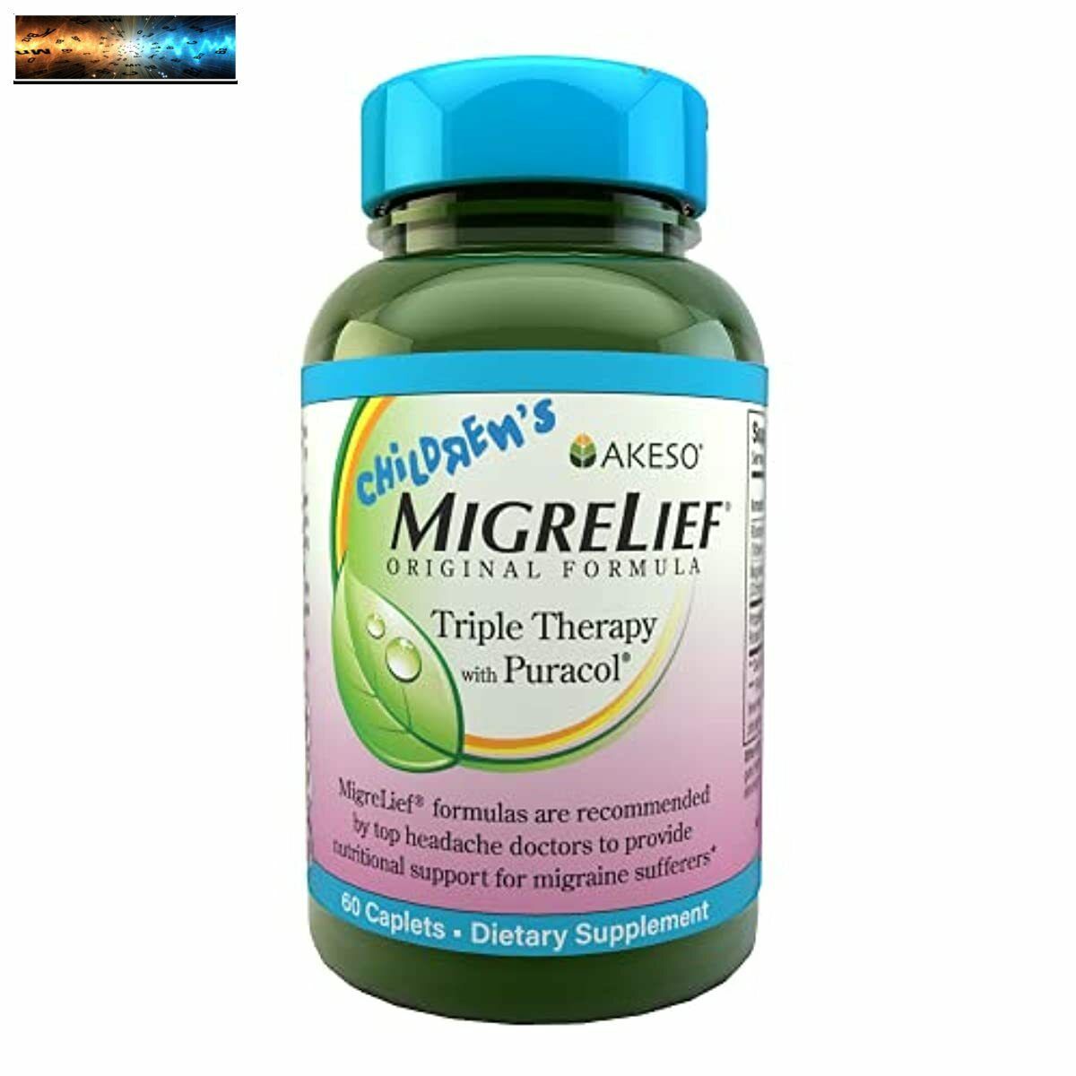 Children's MigreLief® - Triple Therapy with Puracol™ - Nutritional Support for P