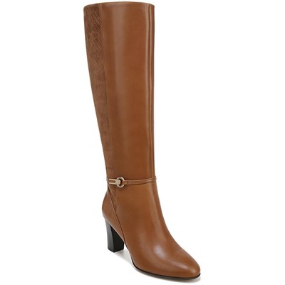 Franco Sarto Womens Palermo Tan Tall Knee-High Boots 9.5 Medium (B,M) BHFO 4097