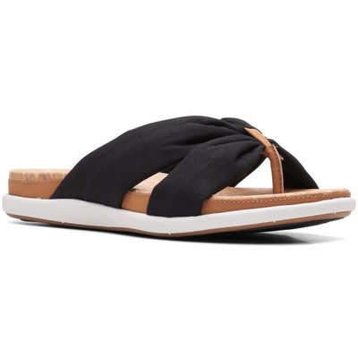 

Женские шлепанцы Cloudsteppers by Clarks Eliza Shore BHFO 1524, Черный, Eliza Shore