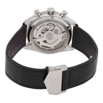 Pre-owned Tag Heuer Carrera Chronograph Automatic Green Dial Men's Watch Cbs2211.fc6545