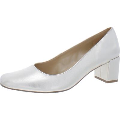 

Женские кожаные туфли-лодочки Naturalizer Karina Gold, ширина 8 (C, D, W) BHFO 0585, Champagne