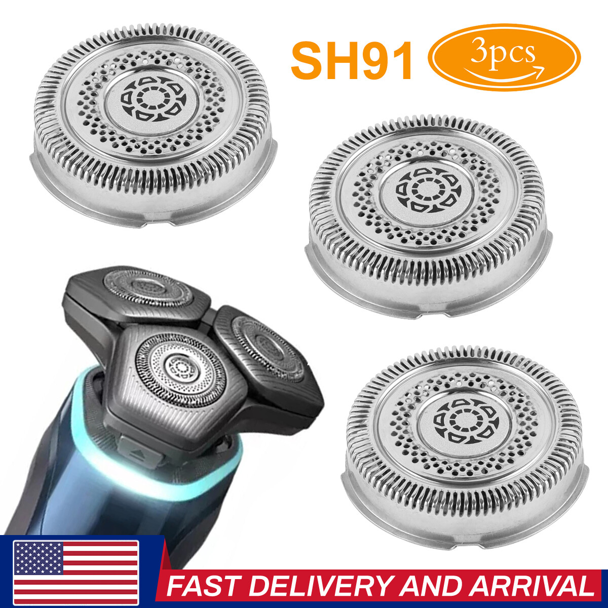 Sh50/52/91 For Philips Norelco Series 5000 9000 Shaver