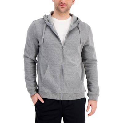

Ideology Mens Fleece Cozy Comfortable Zip Hoodie Loungewear BHFO 0352