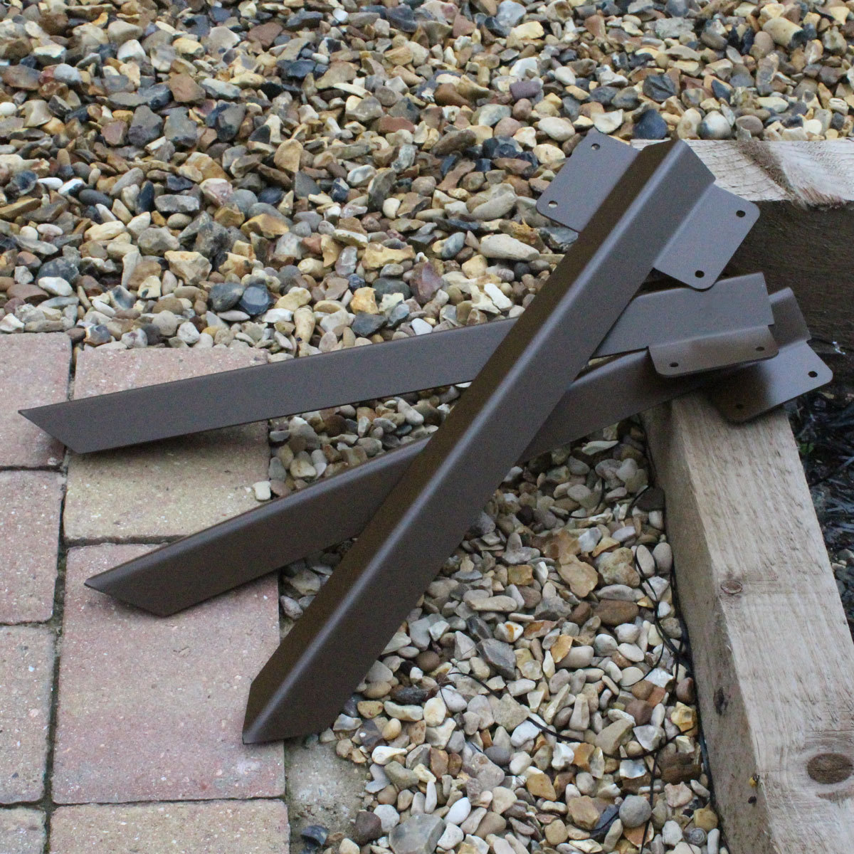 Timber Railway Sleeper Driveway Path Straight Edge Edging ...