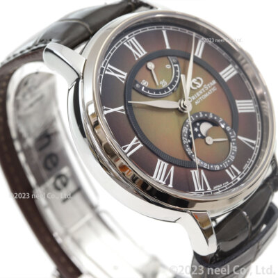 Pre-owned Orient Star Rk-ay0120a Brown Mechanical Automatic Men's Watch In Box