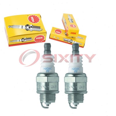 2 pc NGK 97568 BPMR7A SOLID S25 Standard Spark Plugs for WSR6F/R10 WSR6F gf