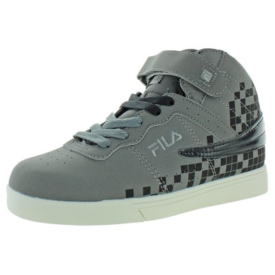 

Высокие кроссовки Fila Boys VULC 13 Digital Fade 6.5 Medium (D) Big Kid 6788, Castlerock/black/white