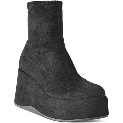 

Женские ботильоны на танкетке из искусственной замши Wild Pair Earlee BHFO 5335, Black mc, Earlee
