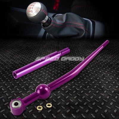 АЛЮМИНИЕВЫЙ КОРОТКОХОДНЫЙ РЫЧАГ ПЕРЕКЛЮЧЕНИЯ ПЕРЕДАЧ MT PURPLE + УДЛИНИТЕЛЬ РЫЧАГА 3,75 ДЛЯ EK EG DB DC