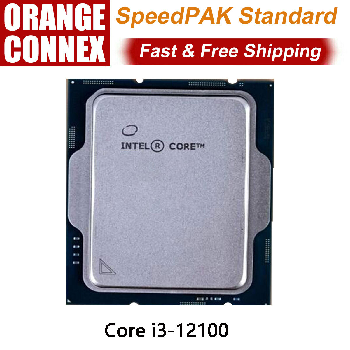 CPU Intel Core i3 CPU LGA 12100 Intel Core i3-12100 4-Core 8 Threads 3.3GHz 12M LGA 1700