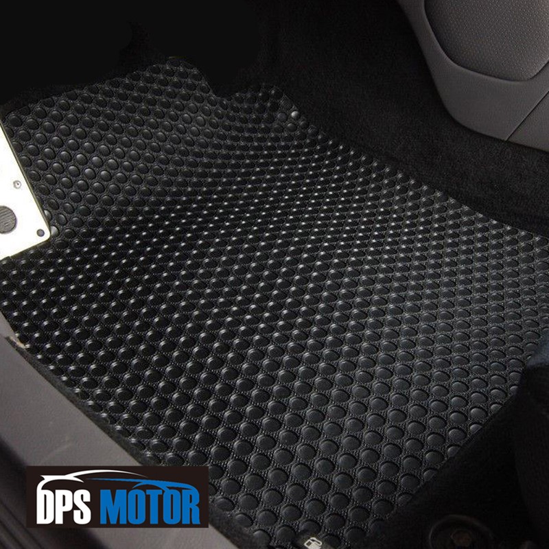 All Weather Black Rubber Floor Mats Liners Front Rear For 12