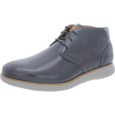 Мужские кожаные ботинки чукка Florsheim, черные кожаные ботинки 9, средние (D) BHFO 7893