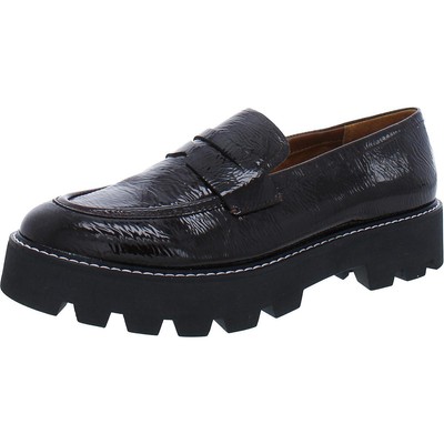 Женские лакированные мокасины Franco Sarto Balin коричневого цвета, размер 6,5 (B,M), BHFO 1299