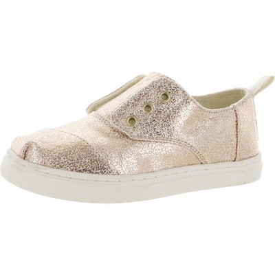 Toms Girls Cordones Cupsole Gold Повседневные и модные кроссовки BHFO 9688