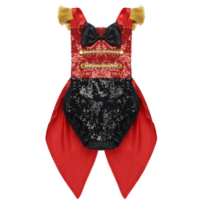 Infant Baby Romper Showman Jumpsuit Halloween Bodysuit Carnival Dress Up Girls
