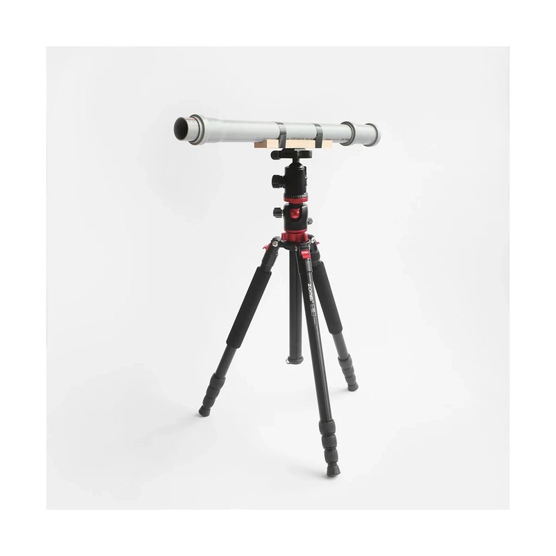 Das Baumarkt-Teleskop Astromedia - Kartonbausatz Neu - Deutsch - Von Pgi-Shop