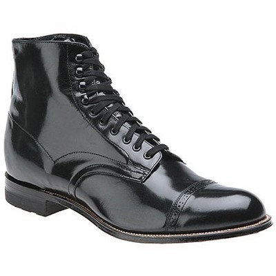 

Стейси Адамс Мужские Черные Ботильоны Madison Cap Toe Обувь 12 Medium (D) BHFO 8110, Черный