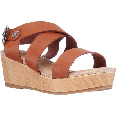 

DKNY Girls Amber Rivit Коричневые сандалии на платформе 11 Medium (B,M) Little Kid 4657, Коричневый