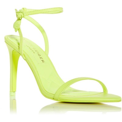 Женские кожаные туфли на каблуке с пряжкой Kurt Geiger London от Shoreditch BHFO 2877