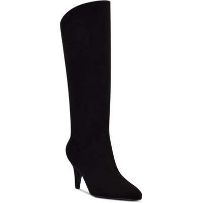 

Черные высокие сапоги до колена Nine West Womens Buyah 7 Medium (B,M) BHFO 3104, Черный, Buyah