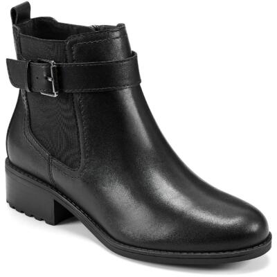 Женские ботильоны Easy Spirit Rae черного цвета с пряжкой шириной 8,5 см (C, D, W) BHFO 8905